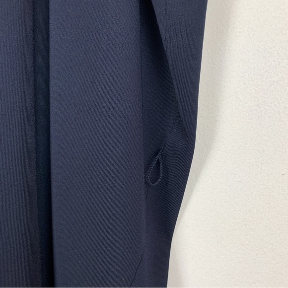 NWT Per Se by Carlisle Navy Blue Movie Star Draped Dress Sz XL - Picture 8 of 10